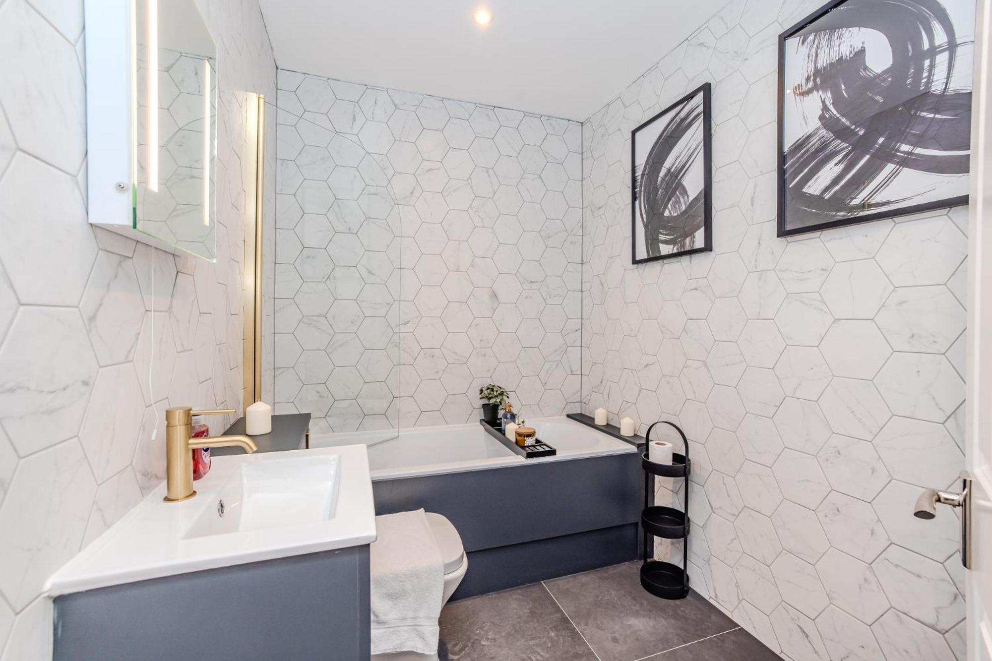 Super Central 2 Bedroom Flat I Next To Shopping Center & Brighton Beach Ngoại thất bức ảnh